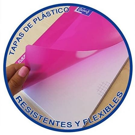 Oxford Cuaderno Classic Cuadriculado Folio Rojo 80 Hojas
